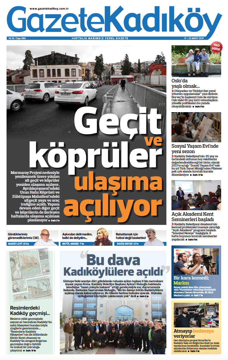 Gazete Kadıköy - 880. SAYI